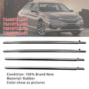 Sello de burlete de puerta de 4 piezas para Honda Accord 2013-2017-4