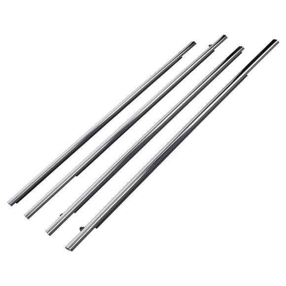 Sello de burlete de puerta de 4 piezas para Honda Accord 2013-2017
