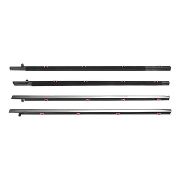 4PCS Door Weatherstrip Seal For Honda Accord 2013-2017