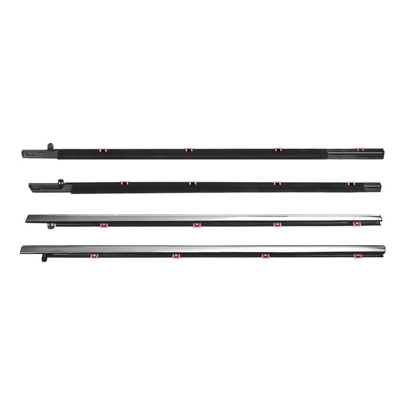Sello de burlete de puerta de 4 piezas para Honda Accord 2013-2017