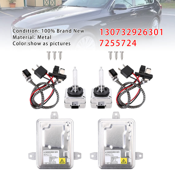 Xenon HID Headlight Ballast Control Module 130732926301 7255724 For BMW