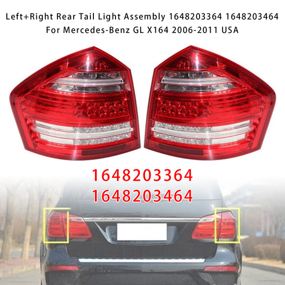 Rücklicht-Baugruppe links + rechts für Mercedes-Benz GL X164 2006–2011 USA