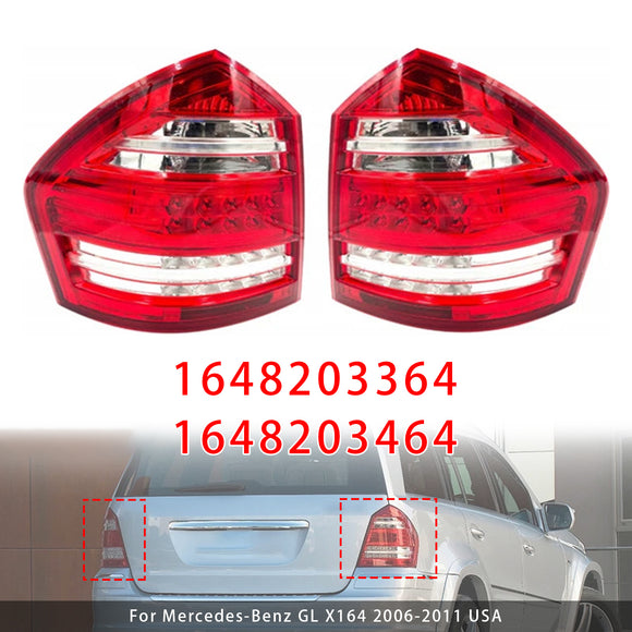 Rücklicht-Baugruppe links + rechts für Mercedes-Benz GL X164 2006–2011 USA