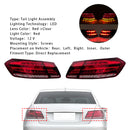 4 stuks LED-achterlichten/remlichten voor Mercedes E-Klasse W212 2013-2015-4