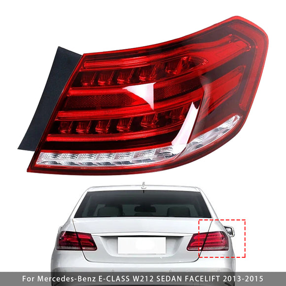 Right LED Outer Rear Tail Light Brake Lamp For Mercedes E-Class W212 2013-2015