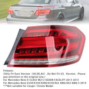 Right LED Outer Rear Tail Light Brake Lamp For Mercedes E-Class W212 2013-2015-6
