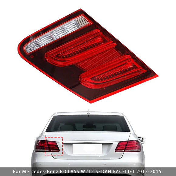 Vasen LED-takavalon sisempi jarruvalo Mercedes E-sarjaan W212 2013–2015