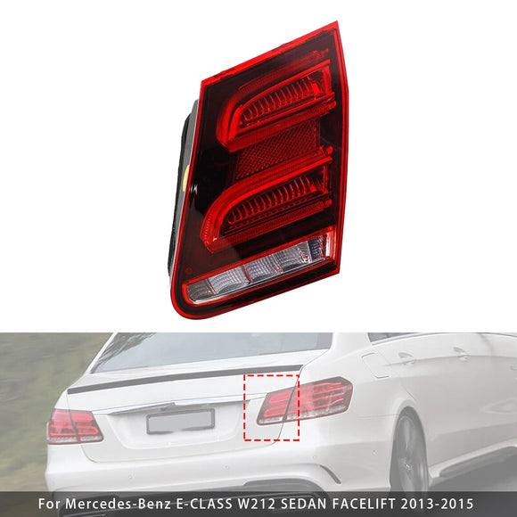 Right LED Inner Rear Tail Light Brake Lamp For Mercedes E-Class W212 2013-2015