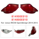 Left+Right Rear Bumper Reflector For Lexus RX350 RX450h 2010-2015 USA-6