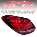 Linker LED-achterlicht/remlicht voor Mercedes Benz C-klasse W205 2019-2021-2