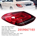 Linker LED-achterlicht/remlicht voor Mercedes Benz C-klasse W205 2019-2021-4