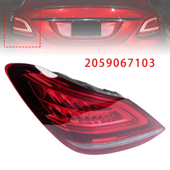 Linker LED-achterlicht/remlicht voor Mercedes Benz C-klasse W205 2019-2021