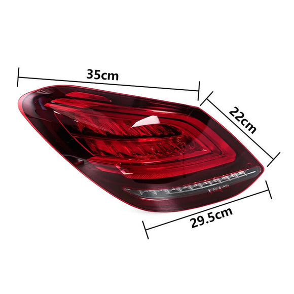 Linker LED-achterlicht/remlicht voor Mercedes Benz C-klasse W205 2019-2021