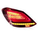 Luz trasera LED izquierda y derecha para freno/luz trasera para Mercedes Clase C W205 2019-2021-8