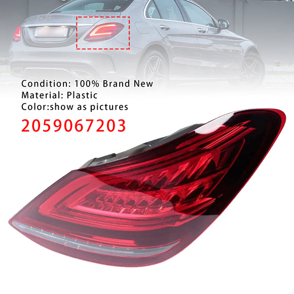 Rechter LED-achterlicht/remlicht voor Mercedes Benz C-klasse W205 2019-2021