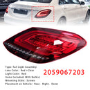 Rechter LED-achterlicht/remlicht voor Mercedes Benz C-klasse W205 2019-2021-4