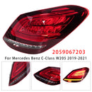 Rechter LED-achterlicht/remlicht voor Mercedes Benz C-klasse W205 2019-2021-7
