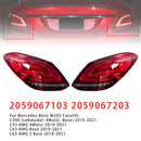 Luz trasera LED izquierda y derecha para freno/luz trasera para Mercedes Clase C W205 2019-2021-5