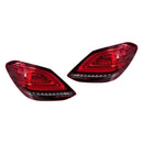 Luz trasera LED izquierda y derecha para freno/luz trasera para Mercedes Clase C W205 2019-2021-16