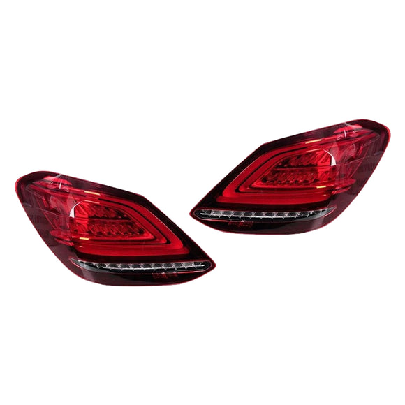 Luz trasera LED izquierda y derecha para freno/luz trasera para Mercedes Clase C W205 2019-2021
