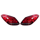 Luz trasera LED izquierda y derecha para freno/luz trasera para Mercedes Clase C W205 2019-2021-17