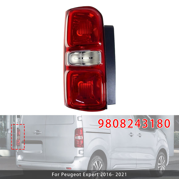 Achterlicht linksachter Halogeen 9808243180 voor Peugeot Expert/Reiziger 2016-2021
