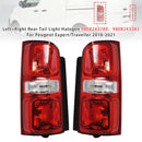 Links + Rechts Achterlicht Halogeen 9808243180 Voor Peugeot Expert/Reiziger 16-21-1