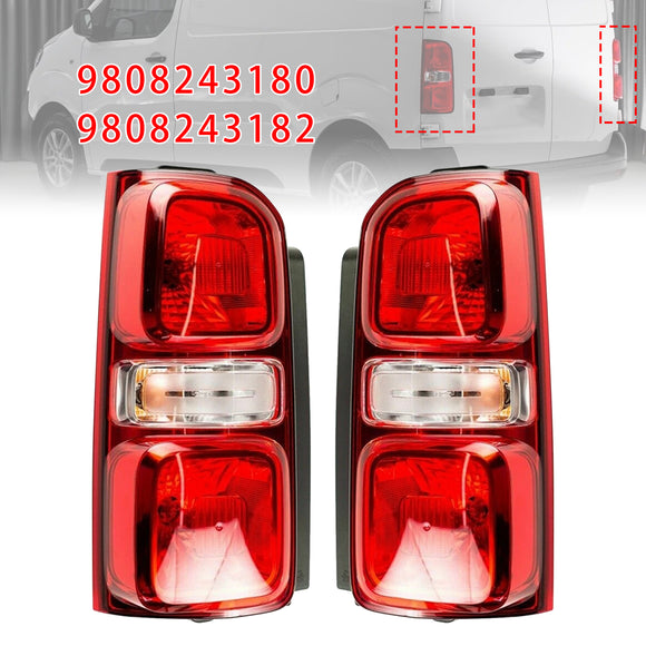 Links + Rechts Achterlicht Halogeen 9808243180 Voor Peugeot Expert/Reiziger 16-21