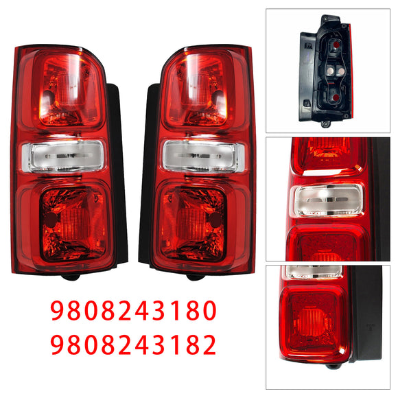 Links + Rechts Achterlicht Halogeen 9808243180 Voor Peugeot Expert/Reiziger 16-21