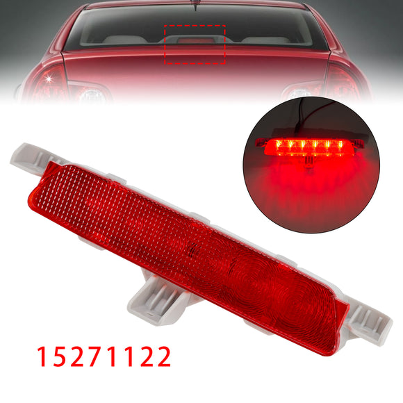 Rear High Mount Third Brake Light Lamp For Chevrolet Malibu 2008-2012 Red