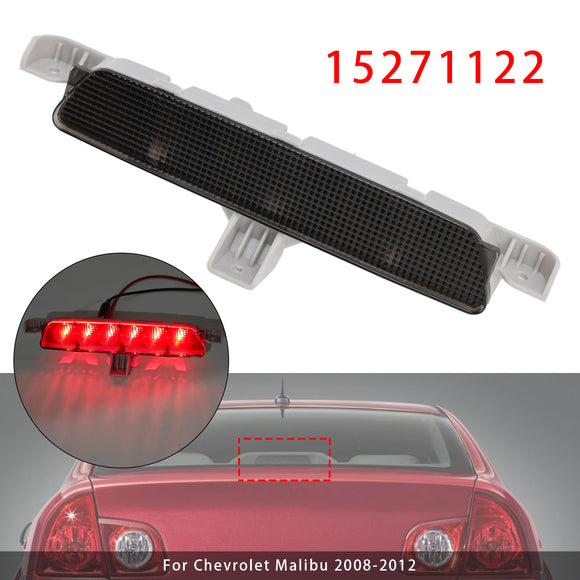 Achterste hoog gemonteerde derde remlichtlamp voor Chevrolet Malibu 2008-2012, zwart
