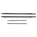 4PCS Window Moulding Trim Seal Belt Weatherstrip For Toyota FJ Cruiser 2007-2014-1