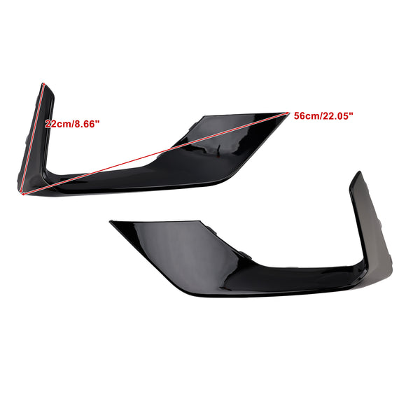 Garniture de calandre pour phare antibrouillard, 2 pièces, pour Ford Focus ST + ST Line MK4 2018 – 2021