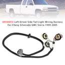 Left Driver Side Tail Light Wiring Harness For Chevy Silverado GMC Sierra 99-05-2