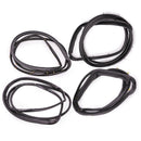 4PCS Front Rear Door Rubber Seal Weatherstrip For Nissan D22 Frontier 1998-2005-6