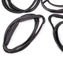 4PCS Front Rear Door Rubber Seal Weatherstrip For Nissan D22 Frontier 1998-2005-8