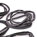4PCS Front Rear Door Rubber Seal Weatherstrip For Nissan D22 Frontier 1998-2005-9