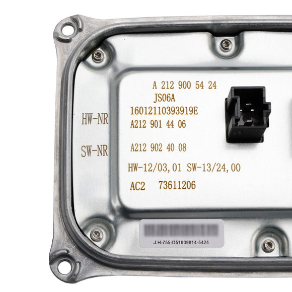 Módulo de control de balasto de faros delanteros A2129005424 para Mercedes Benz W212/S212