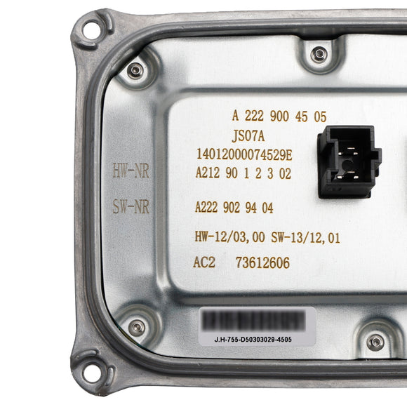 Koplampballastregelmodule A2129004505 voor Mercedes Benz W222