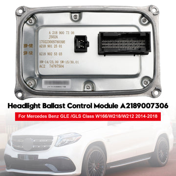 Mercedes Benz ML / CLS / E Class W166/W218/W212 Headlight Ballast Control Module A2189007306 A2189012501 - 0