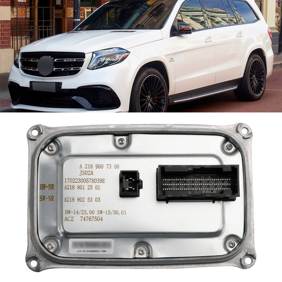 Ajovalojen liitäntälaitteen ohjausyksikkö A2189007306 Mercedes Benzille W166/W218/W212