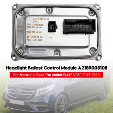 Headlight Ballast Control Module A2189008108 For Mercedes Benz Pre-coded W447 V250 - 0