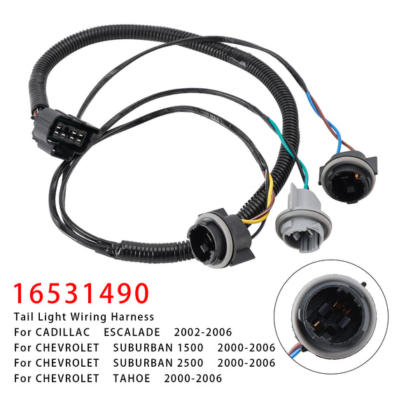 Takavalon johtosarja 16531490 Cadillac Escalade Chevrolet Suburban 1500
