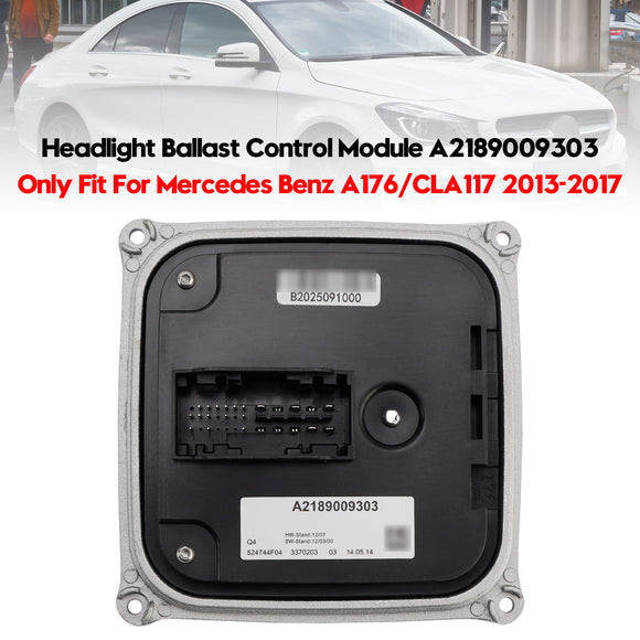 Módulo de control de balasto de faro A2189009303 para Mercedes Benz A176/CLA117