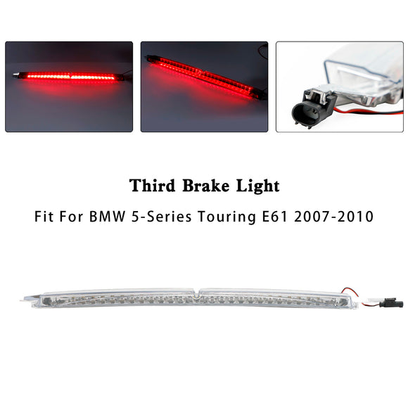 Tredje bromsljuset 63256925902 Vit för BMW 5-serie Touring E61 2007-2010