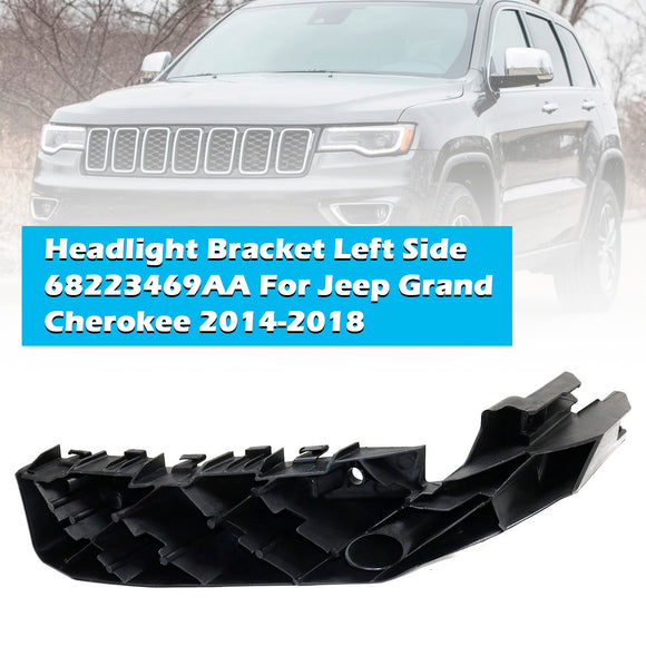 Ajovalojen kiinnike vasen 68223469AA Jeep Grand Cherokee 2014-2018
