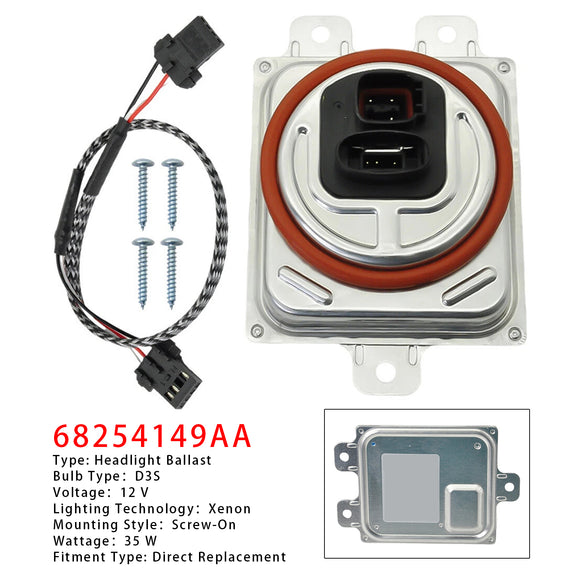 Xenon HID -liitäntämoduuli 68254149AA Dodge Charger Challengerille 2015-2022
