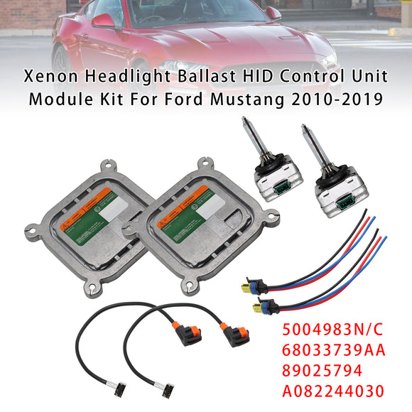 Xenon-Scheinwerfer-Vorschaltgerät HID-Steuergerät-Modul-Kit für Ford Mustang 2010–2019