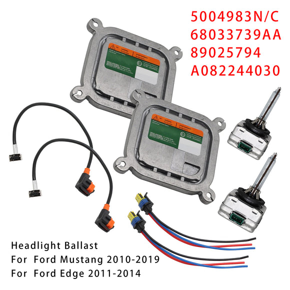Xenon-Scheinwerfer-Vorschaltgerät HID-Steuergerät-Modul-Kit für Ford Mustang 2010–2019