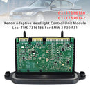 Xenon mukautuva ajovalojen ohjausyksikkö moduuli Lear TMS 7316186 BMW 3 F30 F31 2011-2016-2